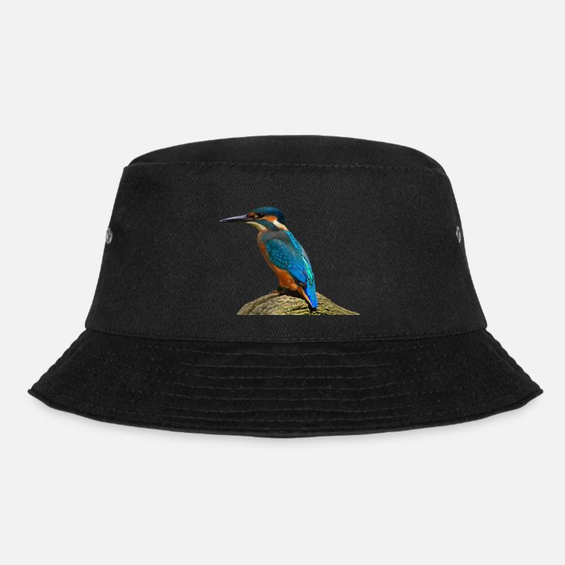 Fischervogel - Bucket Hat - Schwarz