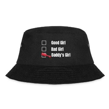 Good Girl Bad Girl Daddy's Girl - Bucket Hat - black - Front - Lela (165cm)