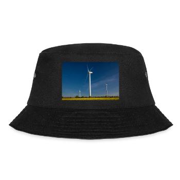 Windmill. Wind turbine - Bucket Hat - black - Front - Lela (165cm)