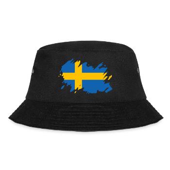 Suède Drapeau scandinave Malmö Sverige Patrie - Bob - noir - Devant - Lela (165cm)