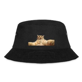 Selfie-Chat - Bucket Hat - Schwarz - Vorne - Lela (165cm)