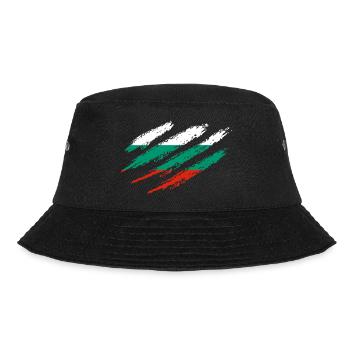 Bulgaria Flag Bulgarian Flag Golden Sands - Bucket Hat - black - Front - Lela (165cm)