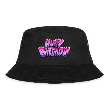 Graffiti Happy Birthday - Bob - noir - Devant - Lela (165cm)