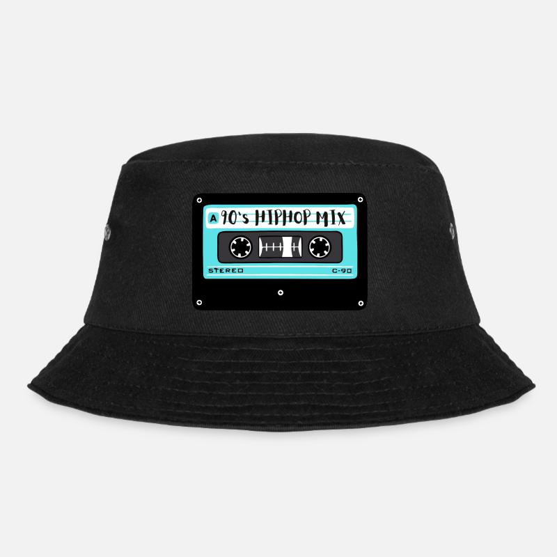 Cassette Hip Hop Mix 90's Design - Bob - noir