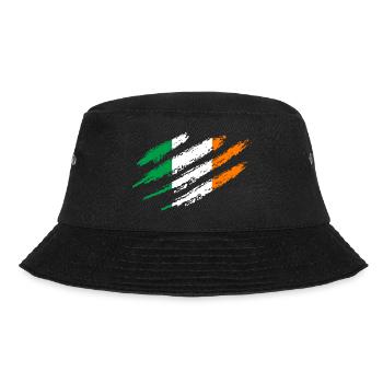 Irlande Drapeau Rayures Drapeau irlandais Dublin Griffes - Bob - noir - Devant - Lela (165cm)