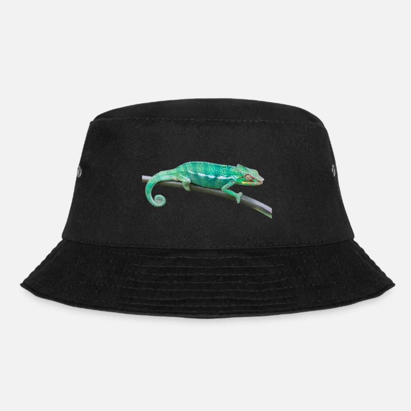 chameleon - Bucket Hat - black