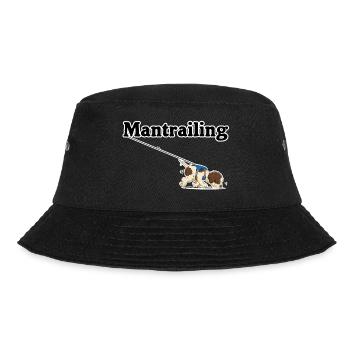 Mantrailing1 1 - Bucket Hat - Schwarz - Vorne - Lela (165cm)