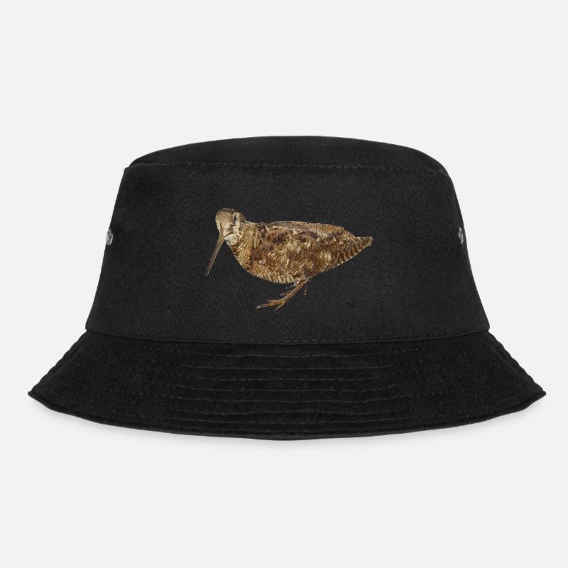 Die Waldschnepfe für Jäger - Bucket Hat - Schwarz