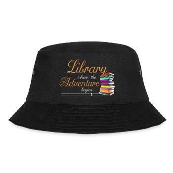 Bookworm Gifts Library Where The Adventure Begins - Bob - noir - Devant - Lela (165cm)