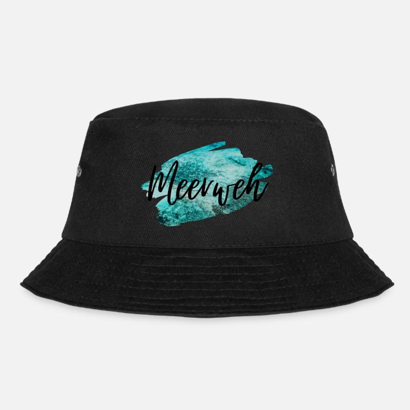 Meerweh - Bucket Hat - Schwarz
