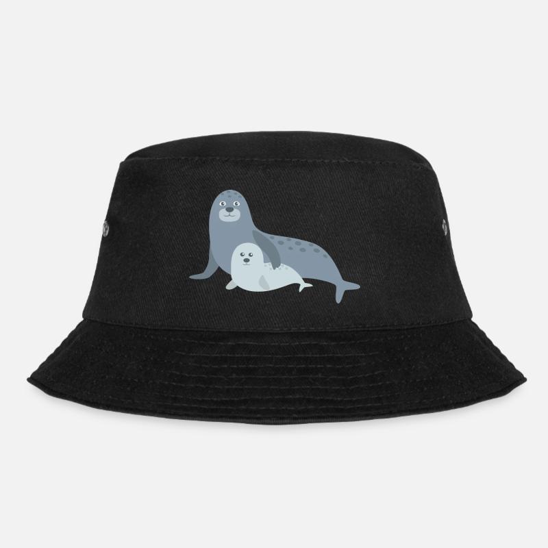 Robbe Familie - Bucket Hat - Schwarz