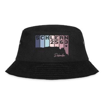 Schlern Sciliar Dolomiten Italien Südtirol Retro - Bucket Hat - Schwarz - Vorne - Lela (165cm)