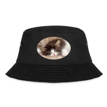 Chat endormi - Bob - noir - Devant - Lela (165cm)