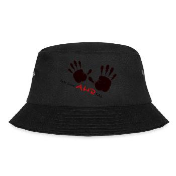 We Love Ahrtal - Bucket Hat - Schwarz - Vorne - Lela (165cm)