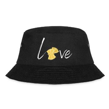 love of pasta - Bucket Hat - black - Front - Lela (165cm)