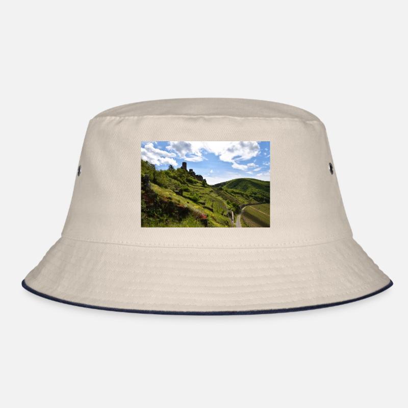 Moselle, château, vignoble, panorama Bob