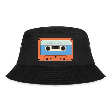 Musikkassette - Bucket Hat - Schwarz - Vorne - Lela (165cm)