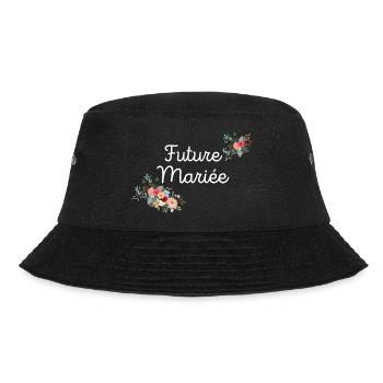 Future Mariée evjf t-shirt assorti - Bob - noir - Devant - Lela (165cm)