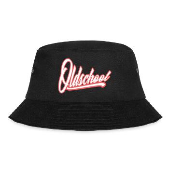 oldschool vintage retro - Bucket Hat - black - Front - Lela (165cm)