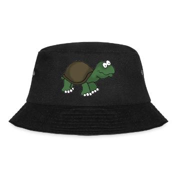 Turtle 1 - Bucket Hat - black - Front - Lela (165cm)