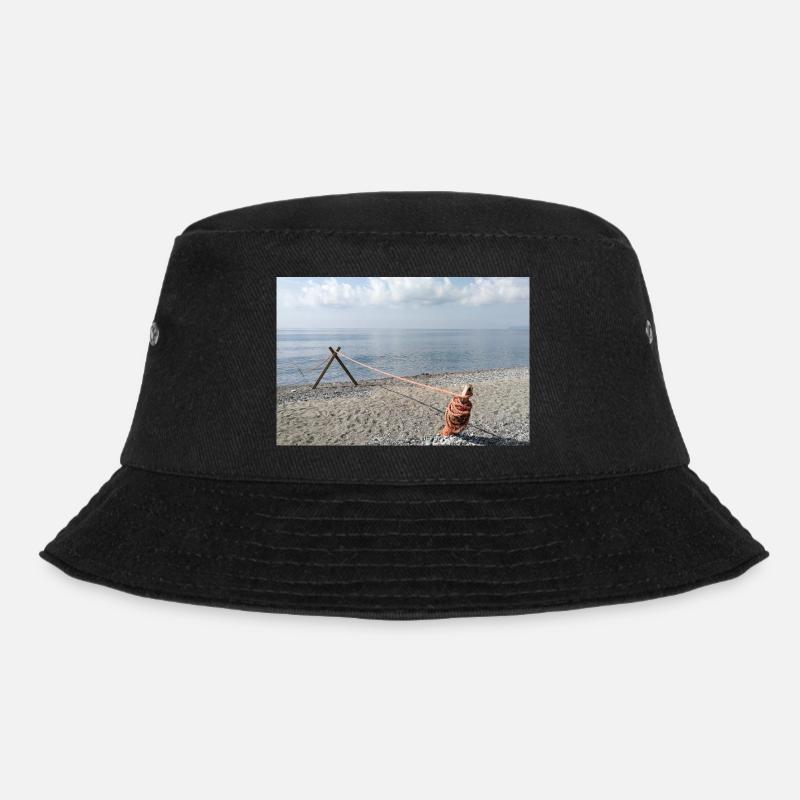 Meeresseil auf See - Bucket Hat - Schwarz