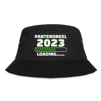 Patenonkel 2023 Loading Taufpate - Bucket Hat - Schwarz - Vorne - Lela (165cm)