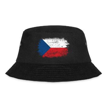Coup de pinceau Drapeau tchèque - Bob - noir - Devant - Lela (165cm)