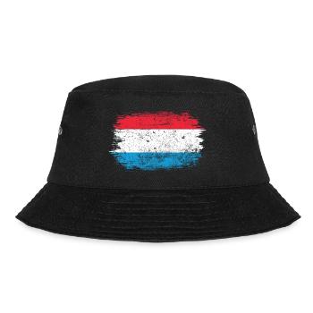 Coup de pinceau Drapeau néerlandais - Bob - noir - Devant - Lela (165cm)