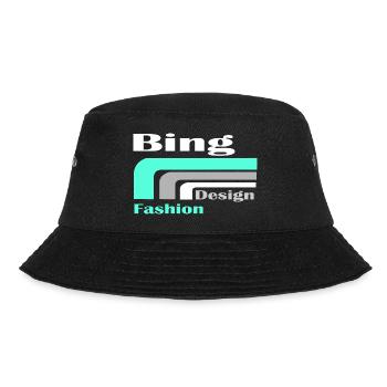 Bing Design Fashion - Bucket Hat - Schwarz - Vorne - Lela (165cm)