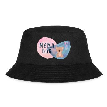 Mama Bär - Bucket Hat - Schwarz - Vorne - Lela (165cm)
