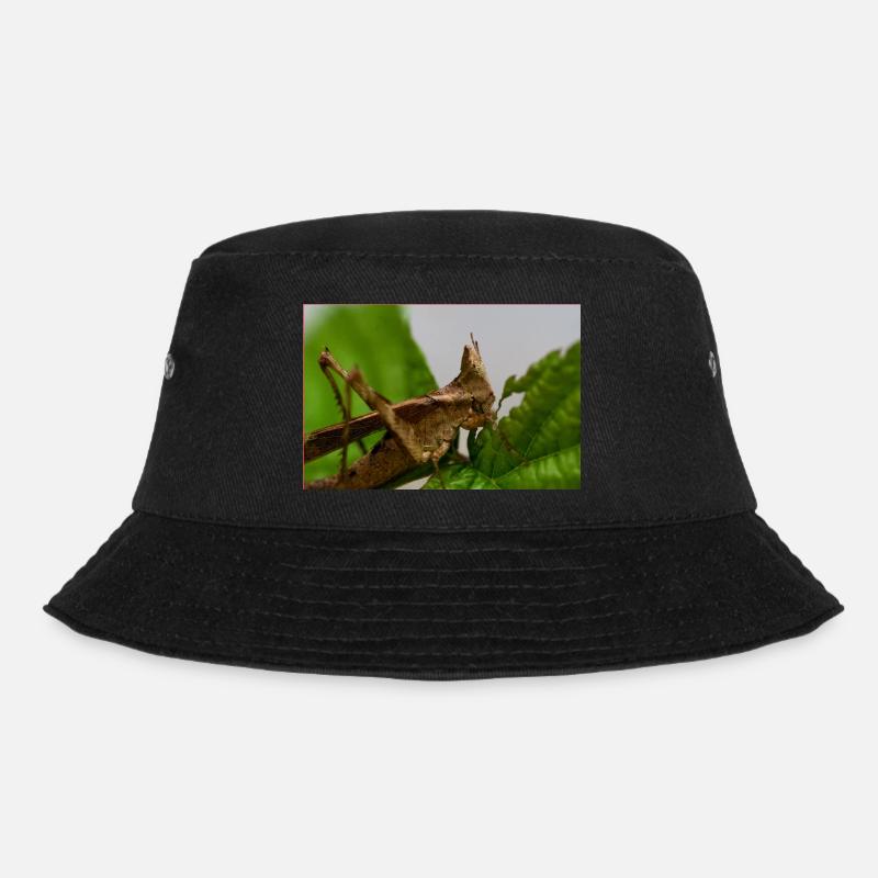 Erianthus versicolor - Monkey Grasshopper - Bucket Hat - Schwarz