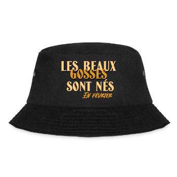 Les beaux gosses sont nés en février - Bob - noir - Devant - Lela (165cm)