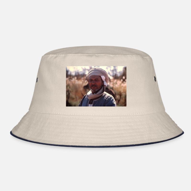 Retro Egypt Man Bucket Hat