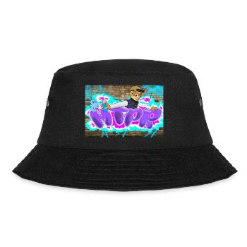 1s-MTPR - Bucket Hat - Schwarz - Vorne - Lela (165cm)