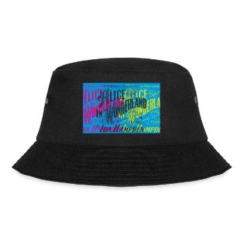 Alice in Wonderland - Bucket Hat - Schwarz - Vorne - Lela (165cm)