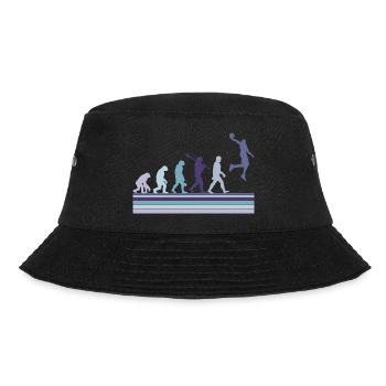 Basketball Sports Evolution for BBall Lovers Dunk - Bucket Hat - black - Front - Lela (165cm)