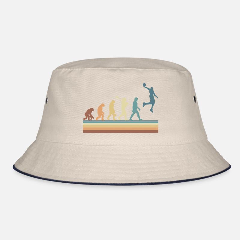 Basketball Sports Evolution for BBall Lovers Dunk Bucket Hat