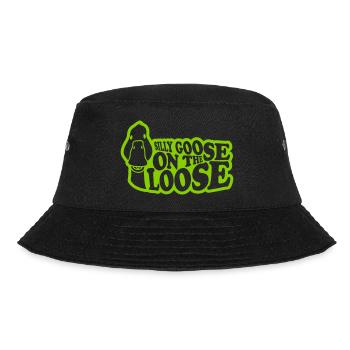 goose on the loose - Bucket Hat - black - Front - Lela (165cm)