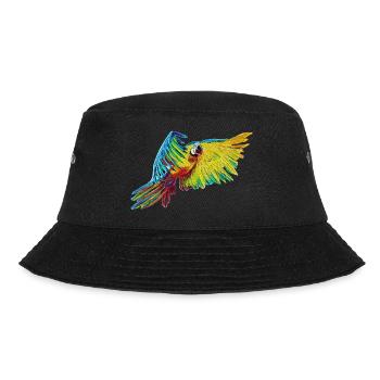 Enufrynee - Bucket Hat - Schwarz - Vorne - Lela (165cm)