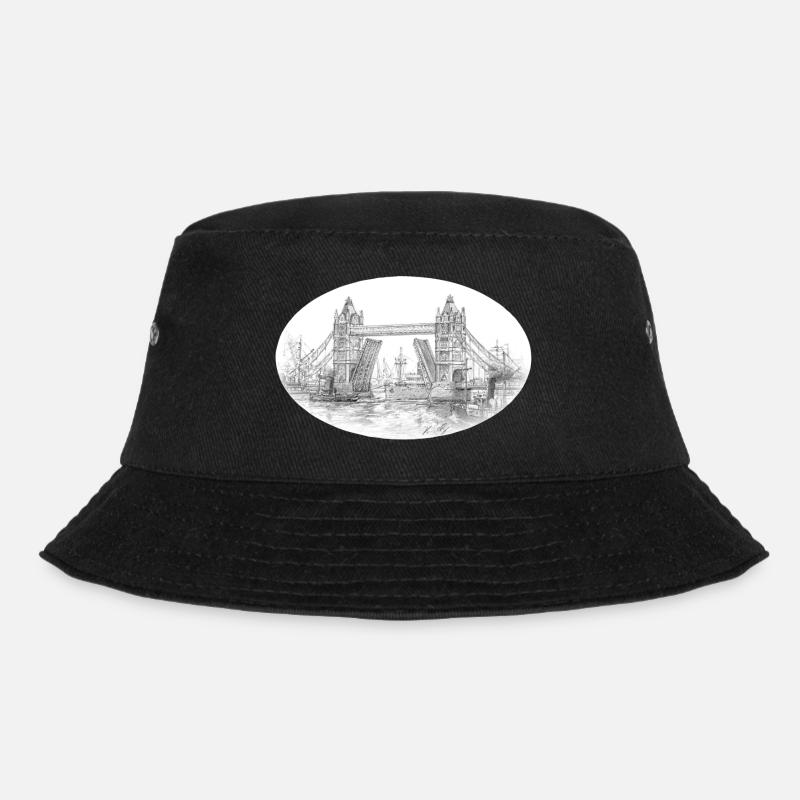 Tower bridge - Bucket Hat - black