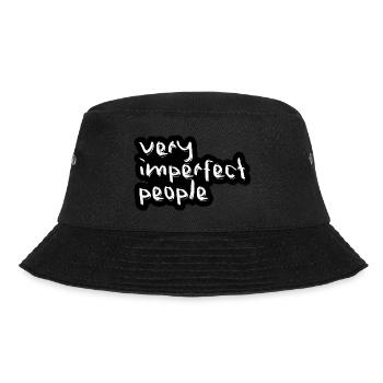 Sehr unvollkommene Menschen - Bucket Hat - Schwarz - Vorne - Lela (165cm)