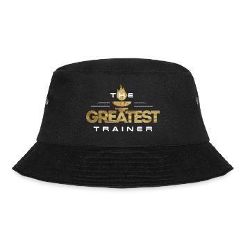 Der beste Trainer - Bucket Hat - Schwarz - Vorne - Lela (165cm)
