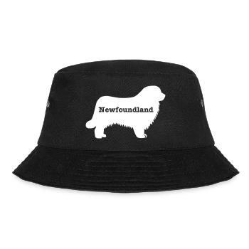 Neufundland - Bucket Hat - Schwarz - Vorne - Lela (165cm)