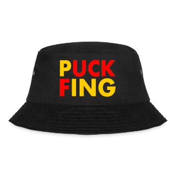 Puck fing - Bucket Hat - Schwarz - Vorne - Lela (165cm)