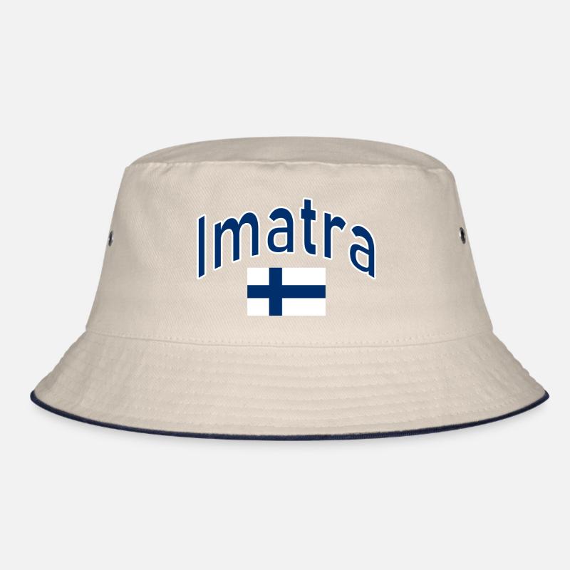 Imatra finland flag Bucket Hat