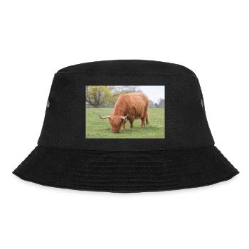 A Highland cattle in the Scottish Highlands - Bucket Hat - black - Front - Lela (165cm)