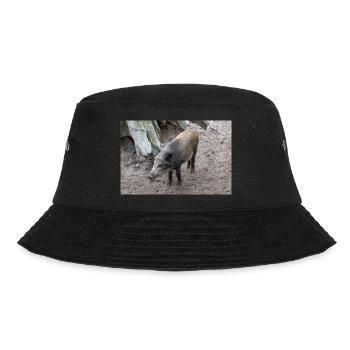 Wildschwein Sus scrofa - Bucket Hat - Schwarz - Vorne - Lela (165cm)