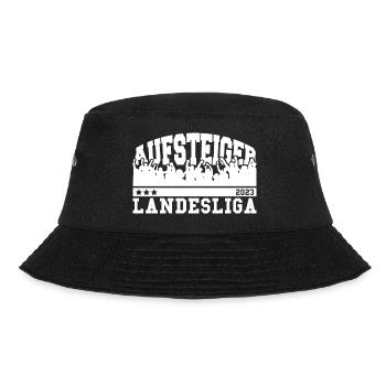 Aufsteiger 2023 Landesliga Aufstieg Fußball - Bucket Hat - Schwarz - Vorne - Lela (165cm)