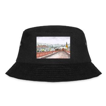 Heidelberg am Neckar, Germany - Bucket Hat - black - Front - Lela (165cm)