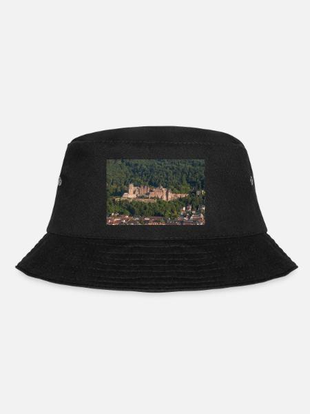 Heidelberger Schloss - Bucket Hat - Schwarz